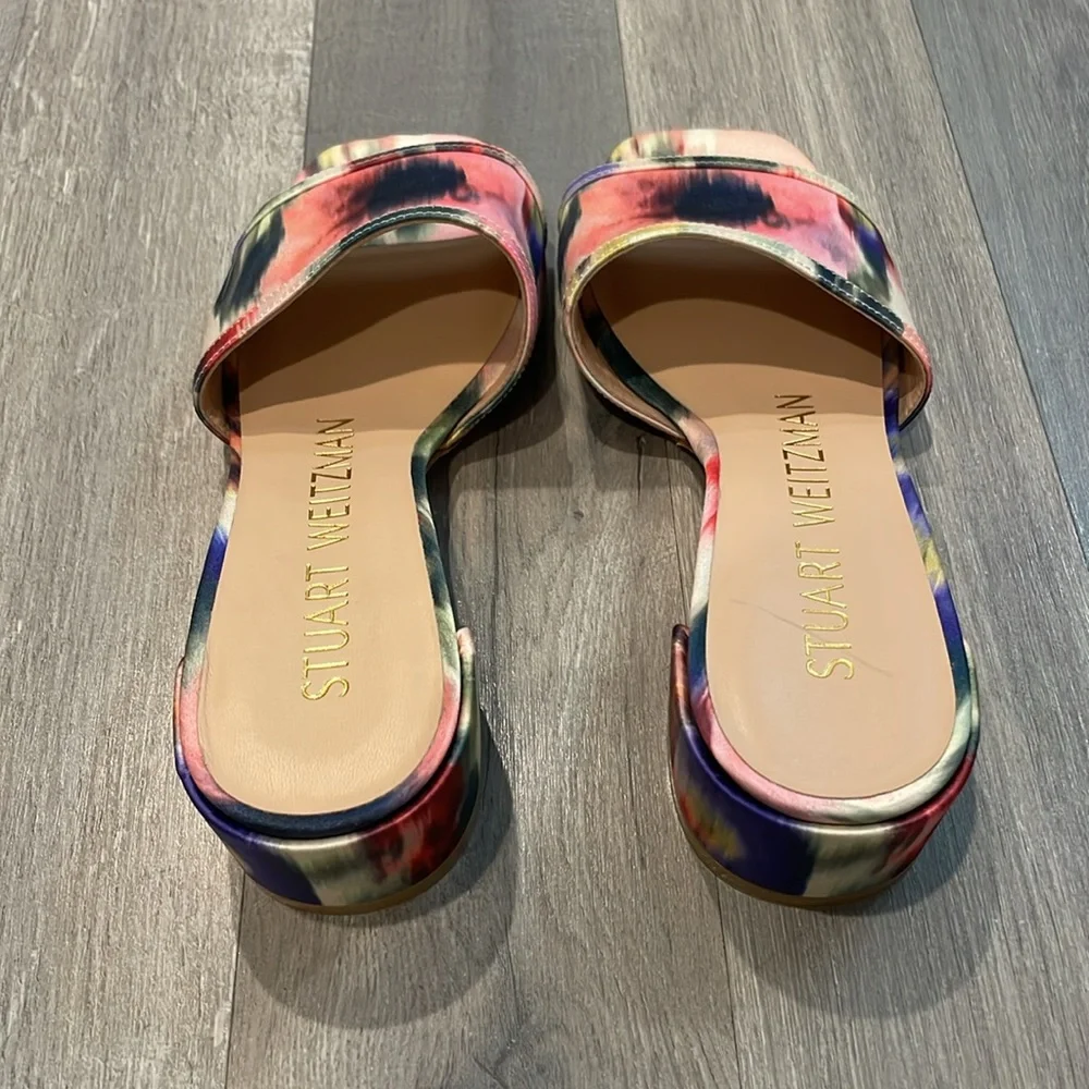 Stuart Weitzman Cayman 35 Block Slide Sandal - Picture 2 of 7